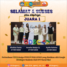 Selamat & Sukses Kepada Tim Mahasiswi yang telah Menggapai Juara 1 pada ...
